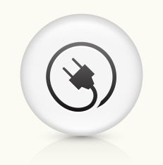 stock-illustration-96300595-plug-icon-on-white-round-vector-button